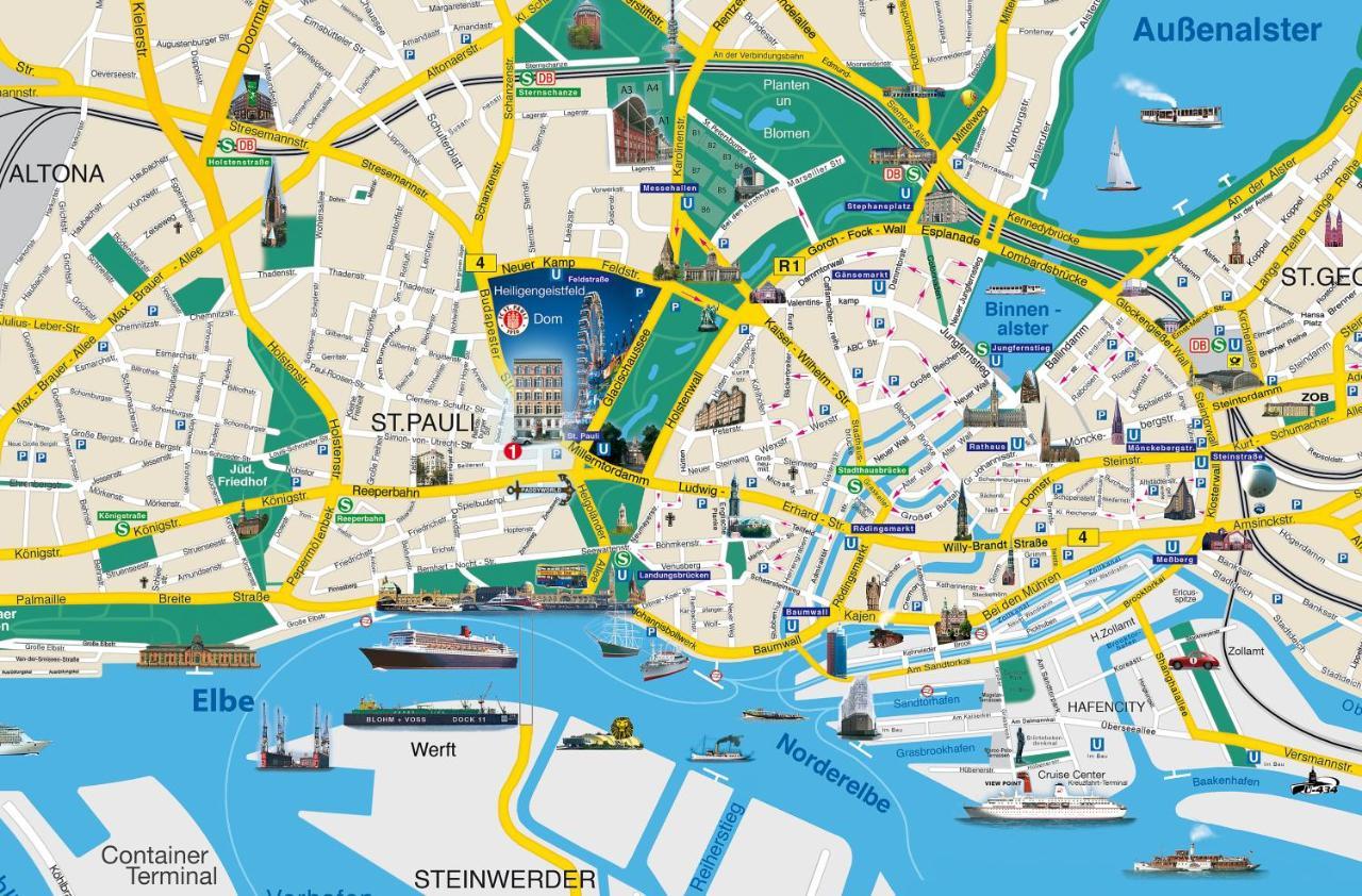 Hotel Hansehof Hamburg Ngoại thất bức ảnh